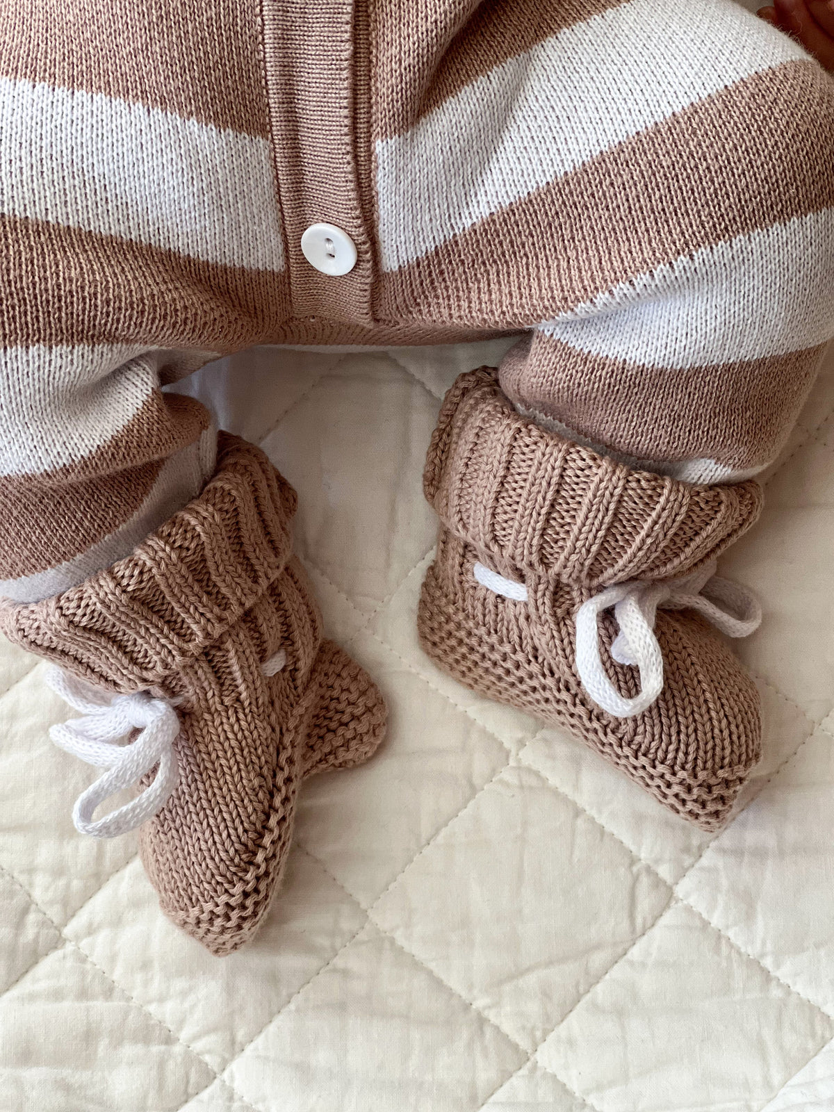 Coko Baby Milk & Mocha Reverse - Booties