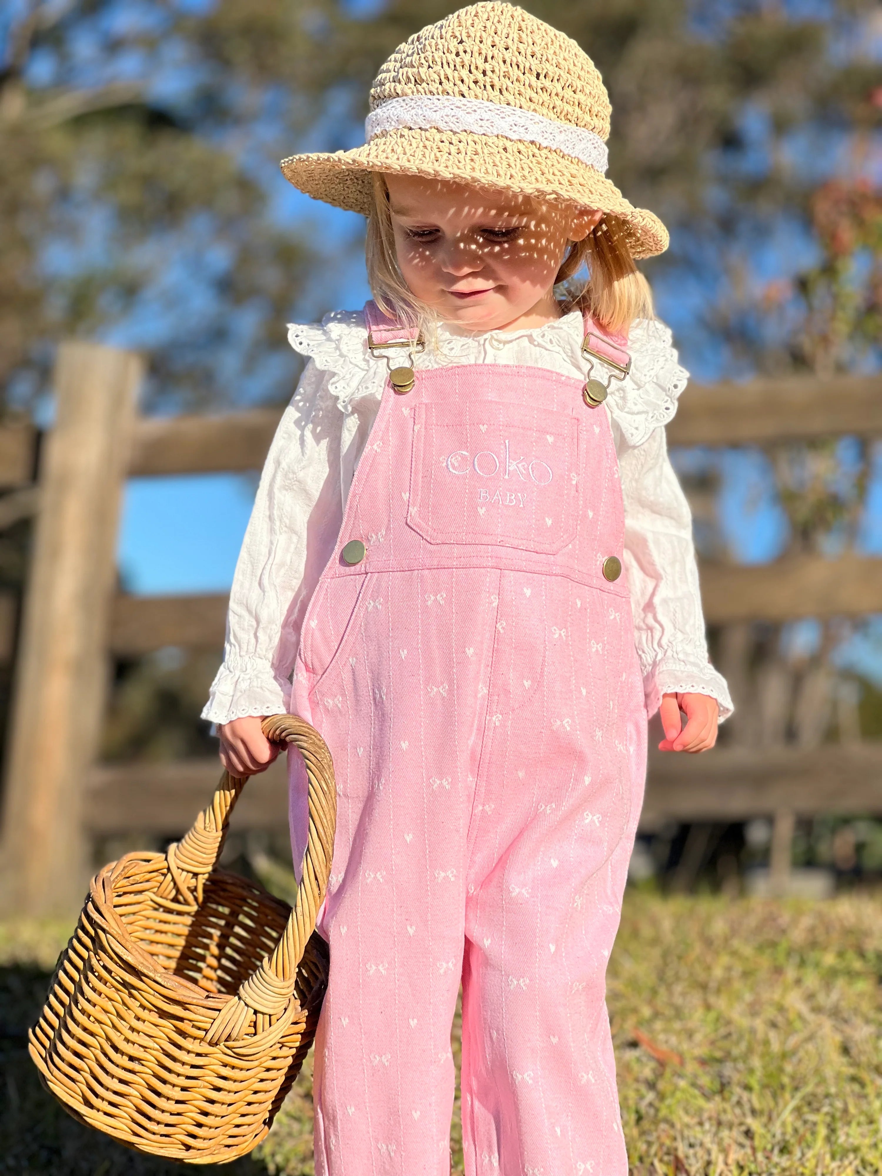 Coko Baby Little Hearts - Overalls| 3-6mm