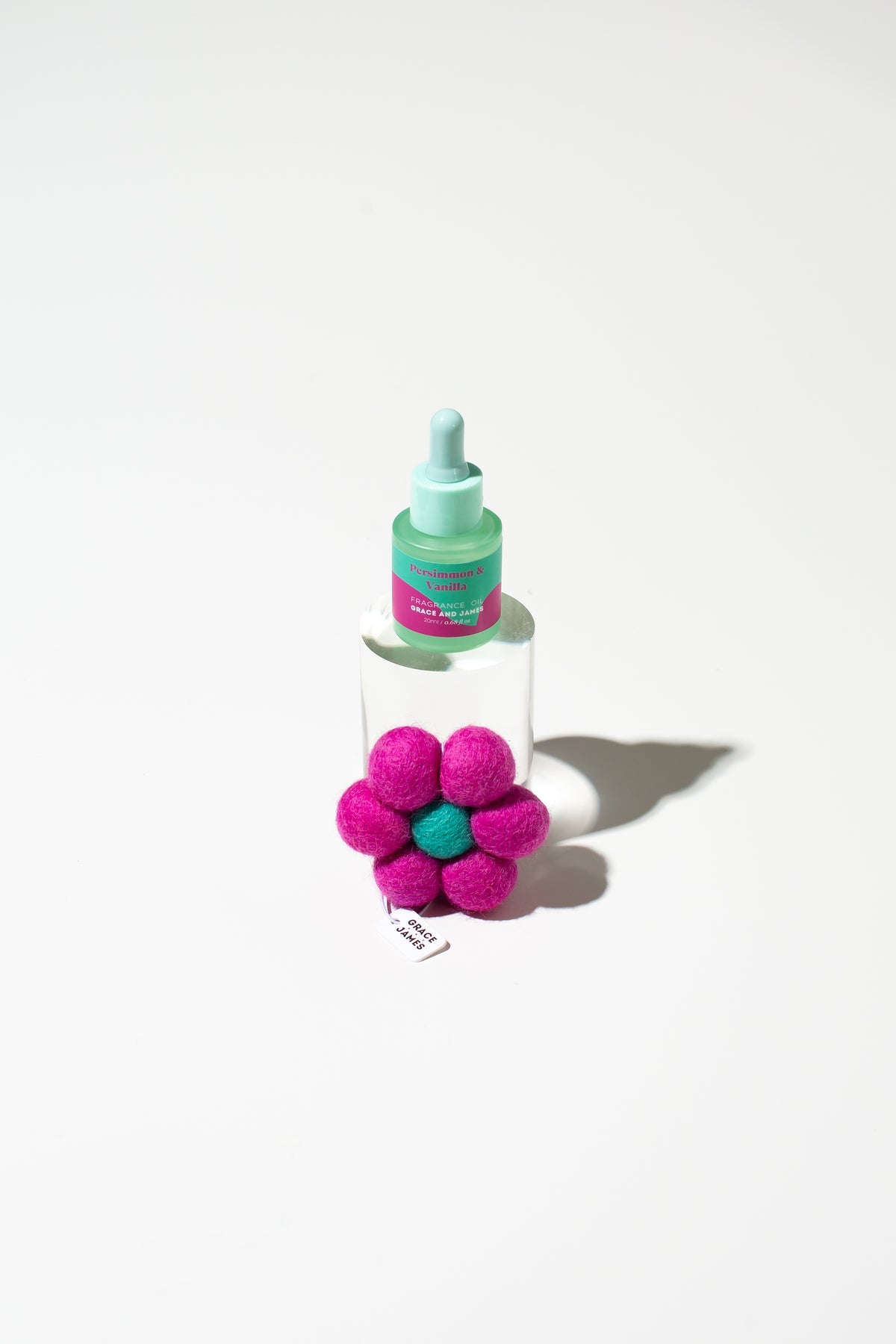 Grace and James - Persimmon & Vanilla - Felt Air Freshener