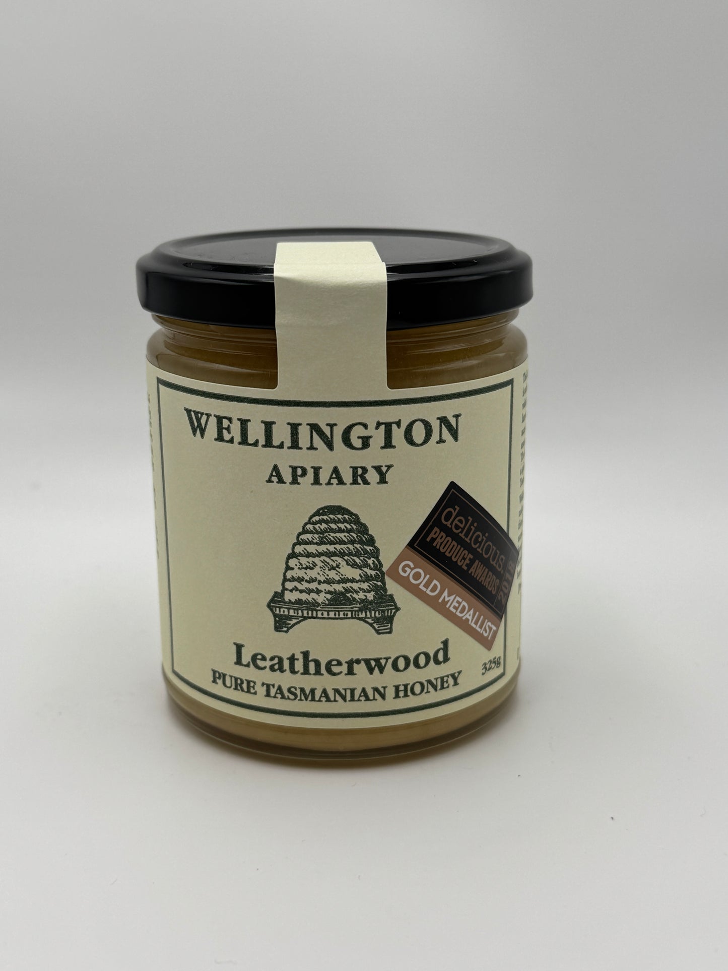 Wellington Apiary Leatherwood Pure Tasmanian Honey-325g