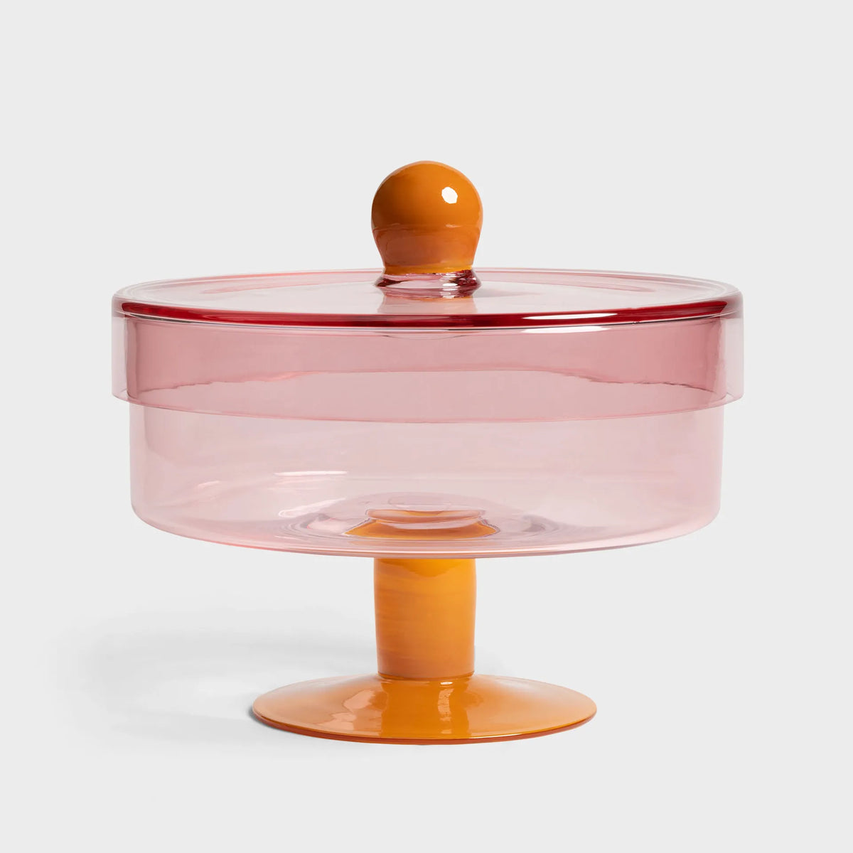 &Klevering Jar Duo Pink Stand