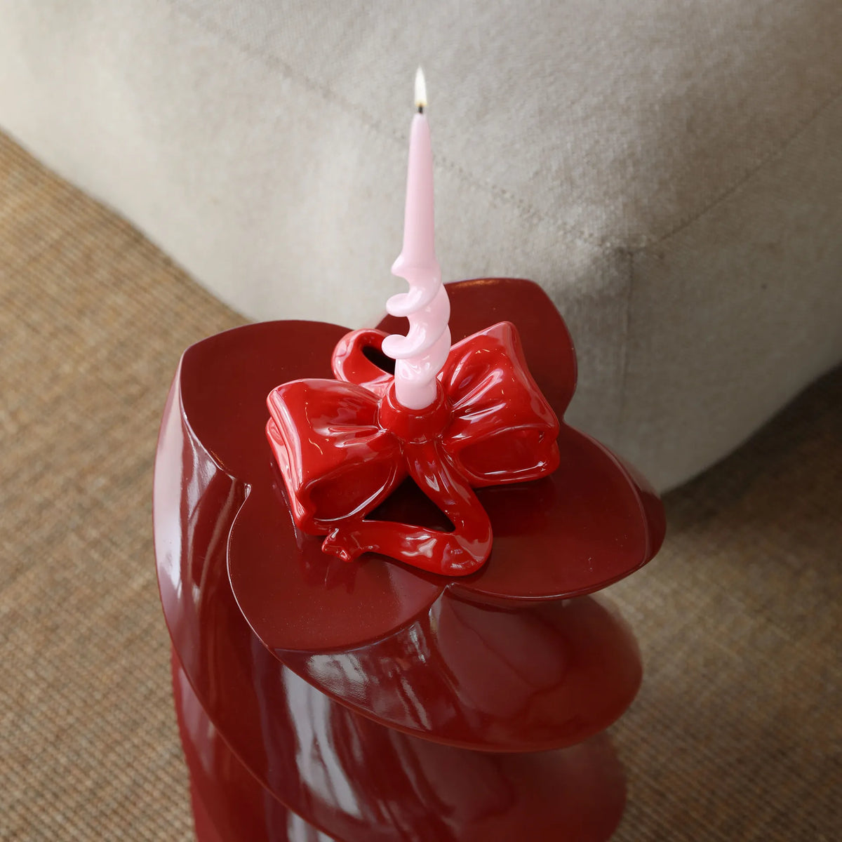 &Klevering Ribbon Candle Holder
