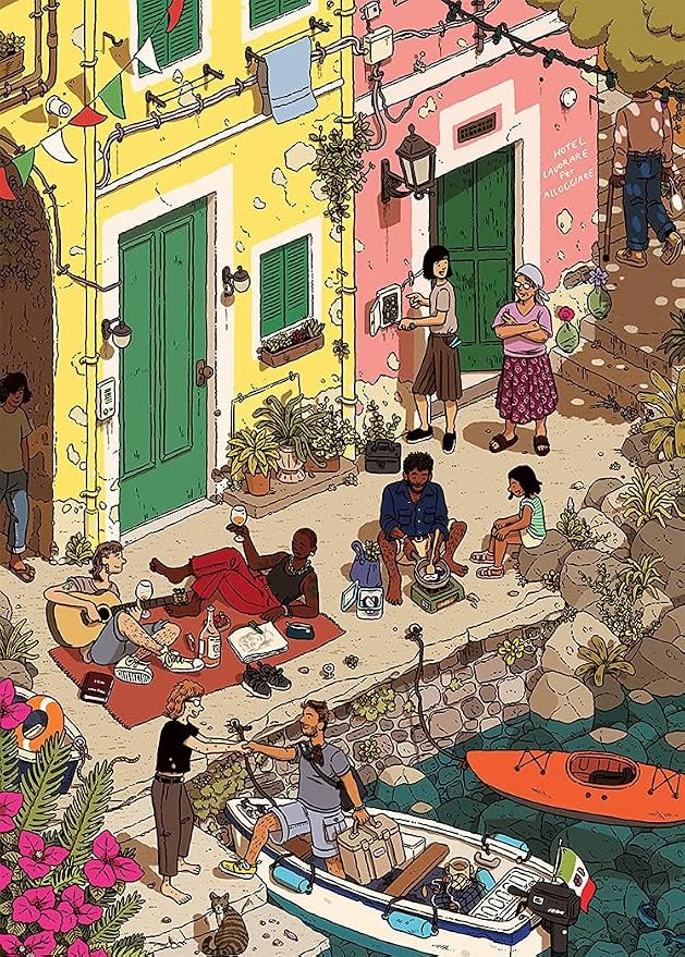 Riviera Memories: 1000-piece Puzzle