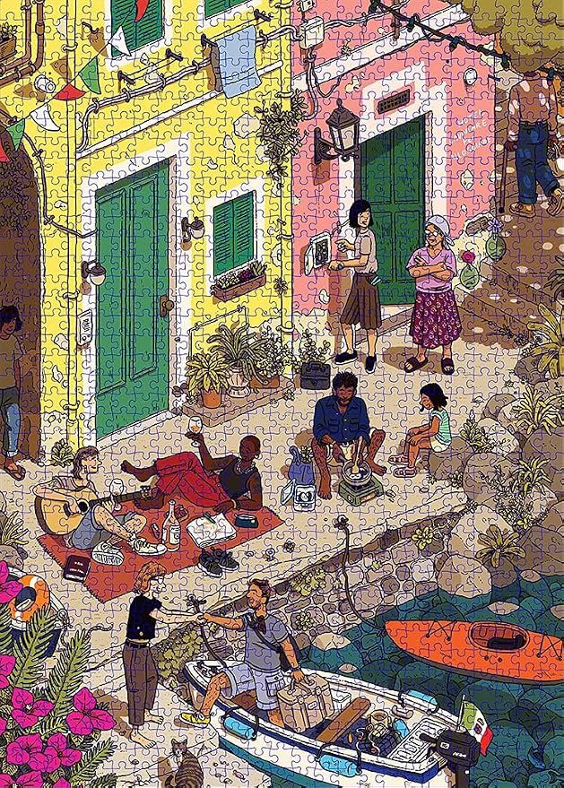 Riviera Memories: 1000-piece Puzzle