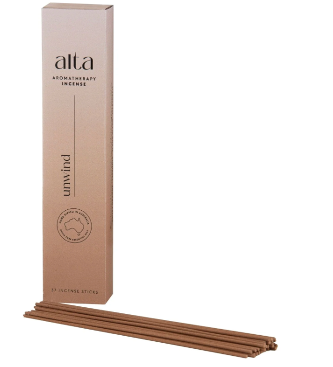 Alta Unwind Essential Oil Incense Sticks