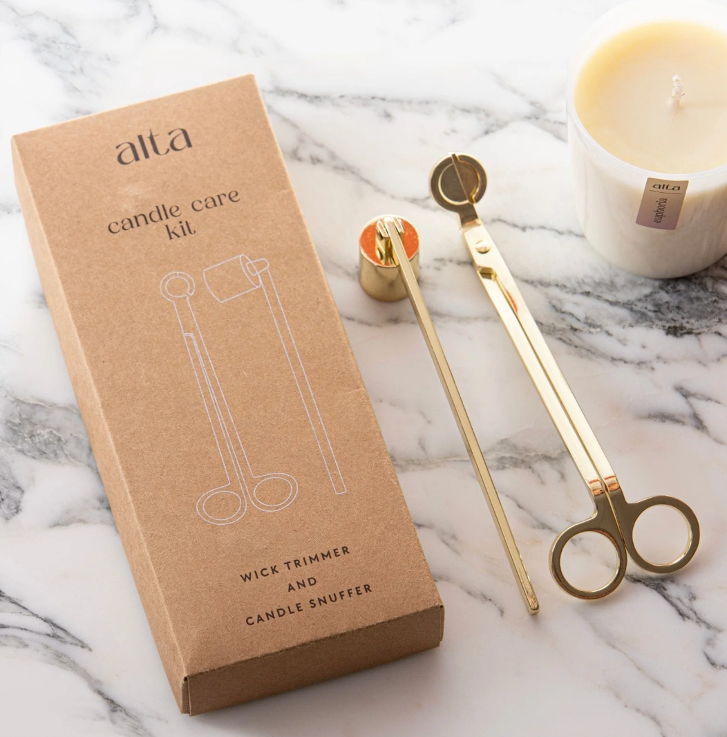 Alta Candle Care Kit Gold