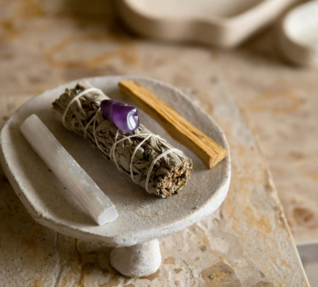 Alta Calm and Clarity Cleansing Set with Amethyst