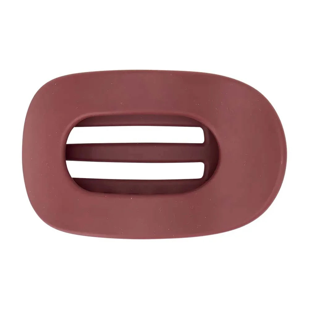 Tamed Flat Hair Claw- Wine
