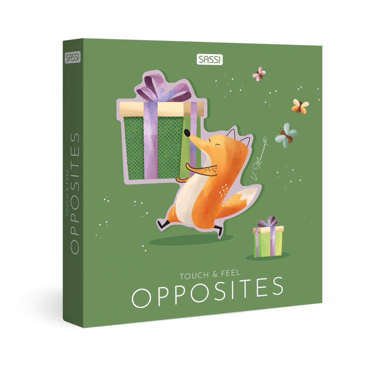 Sassi Touch & Feel Pocket Book - Opposites