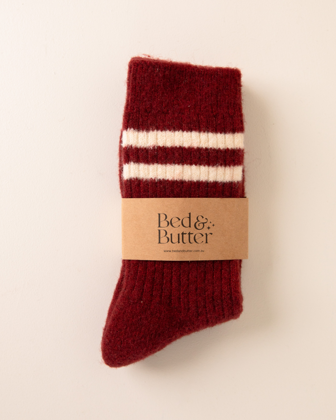 The Comfiest Socks - Cherry Cola (NEW!): S/M