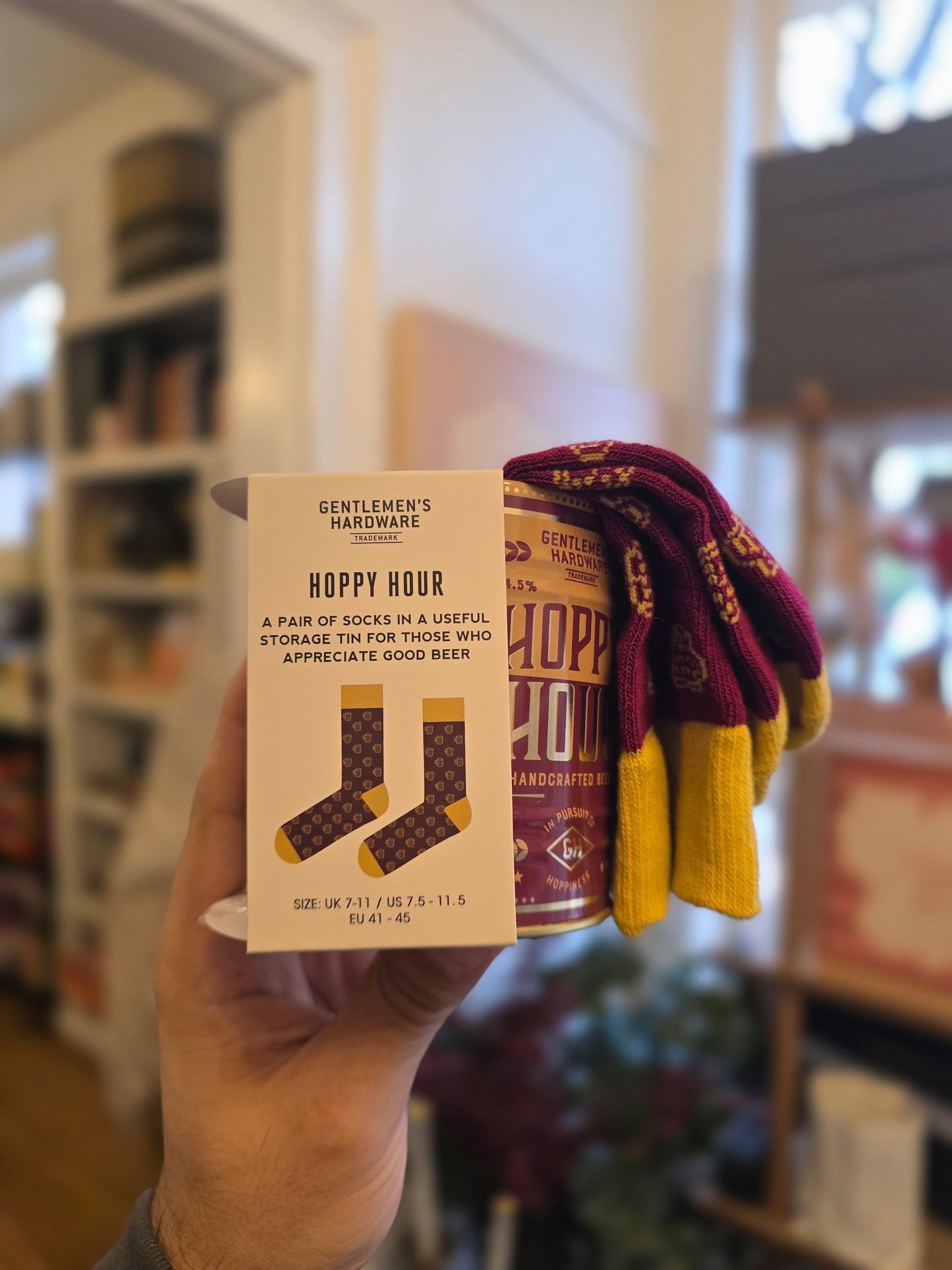 Gentelmens Hardware Socks in a Can - Happy Hour