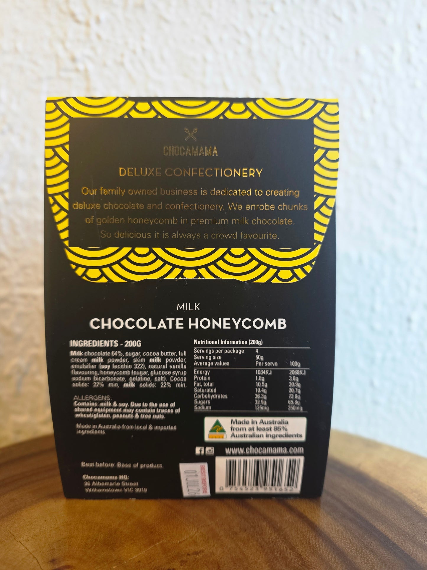 ChocaMama Chocolate Honeycomb-200g