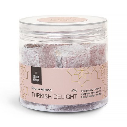 Rose or Pomegranate & Pistachio Turkish Delight-250g