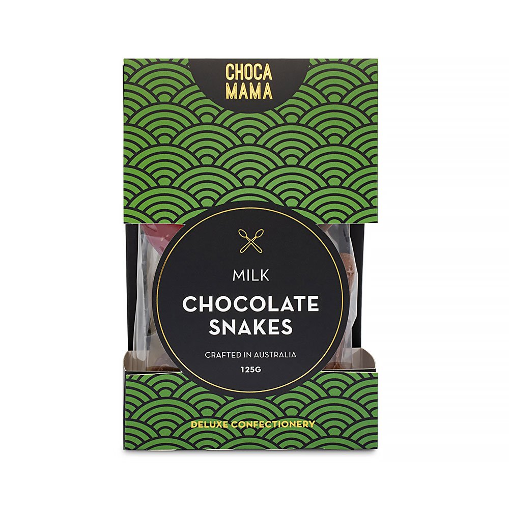 ChocaMama Chocolate Snakes-125g