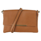 MAISON FANLI - LOLA Leather Cross Body Bag CARAMEL