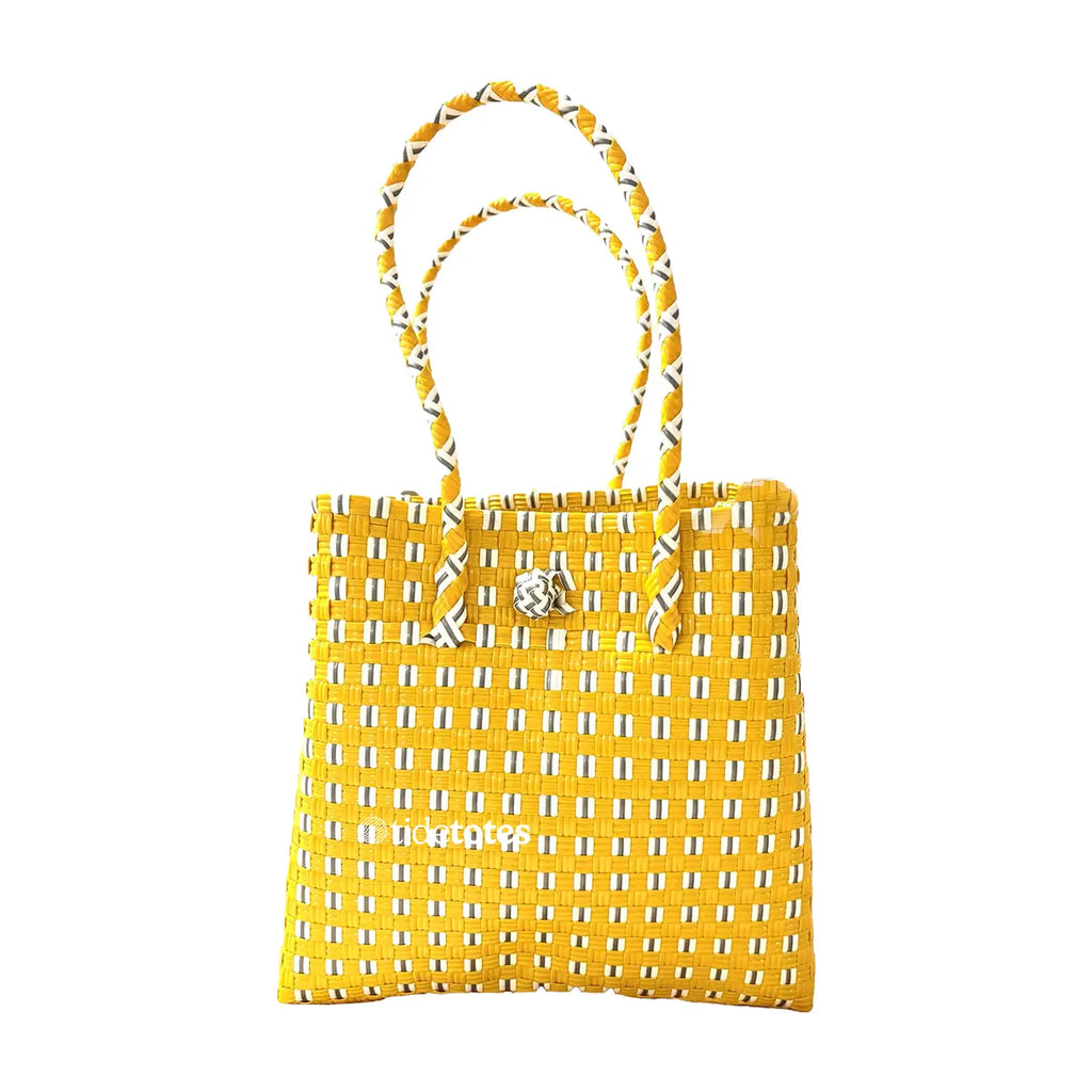 Sunshine Glow – Elemental Mini Tote in Golden Yellow