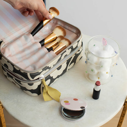 Caroline Gardener Mono Floral Make Up Case