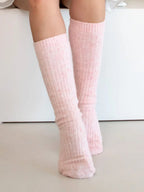 Bed & Butter The Comfiest Socks - Knee High - Blush Pink