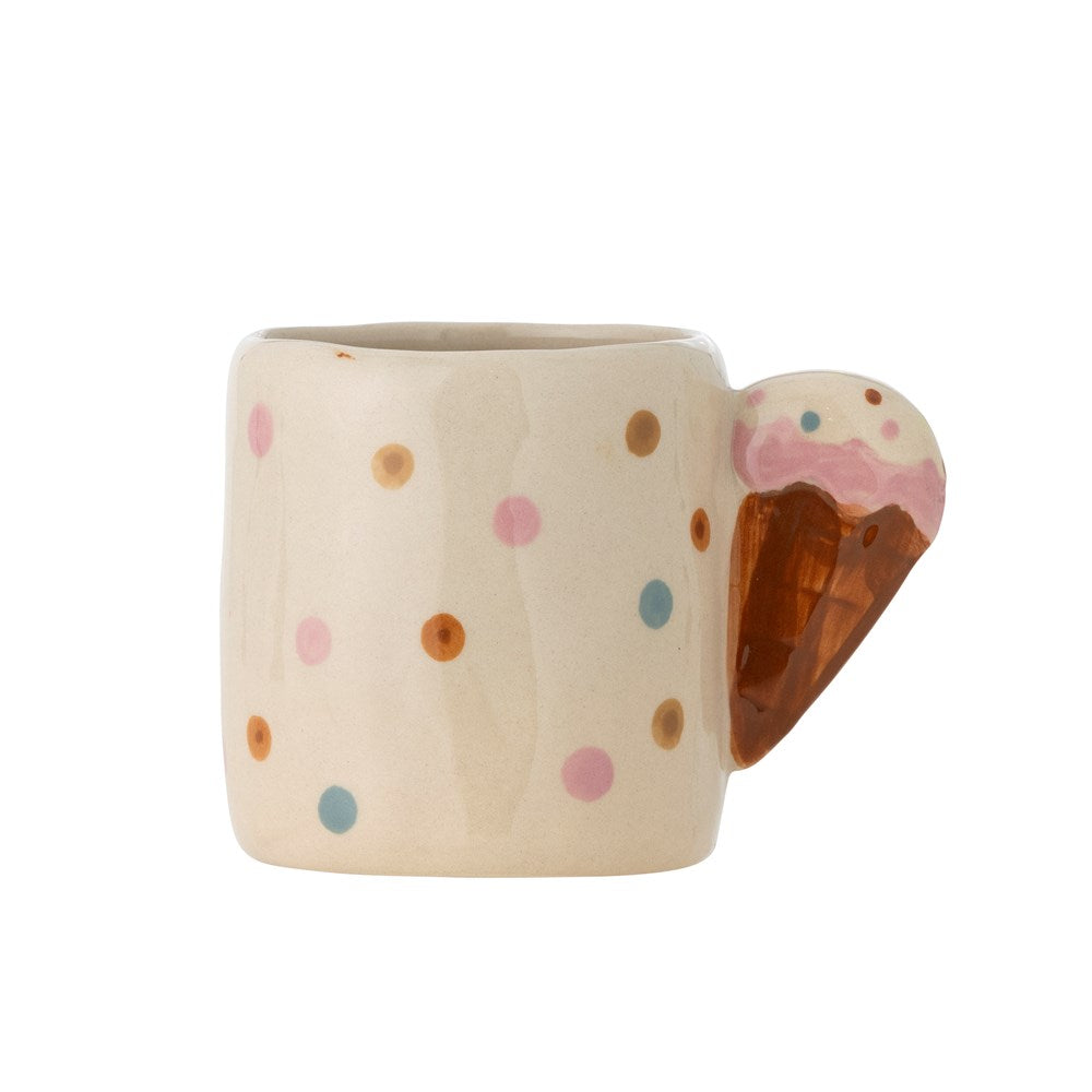 BLOOMINGVILLE-Creamy Cup, Nature, Stoneware