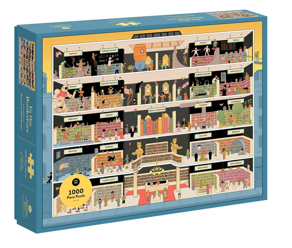 Princeton Architectural In the Bookstore: 1000 Piece Puzzle