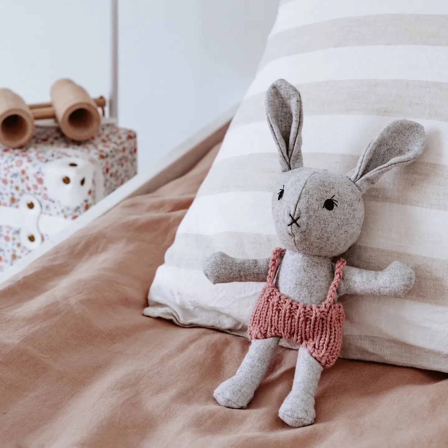 And The Little Dog Laughed Agatha Rabbit Soft Toy