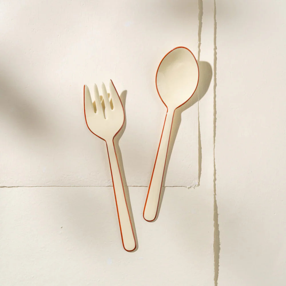 InArtisan Alder Salad Servers