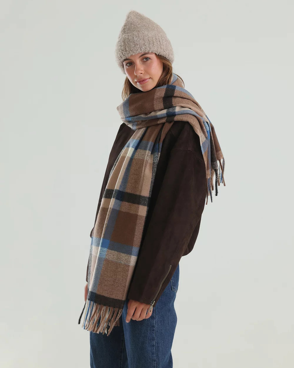 Beige Freya Boucle