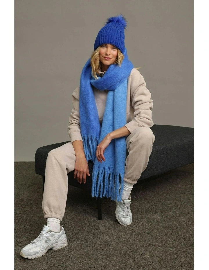 Blue cosette scarf