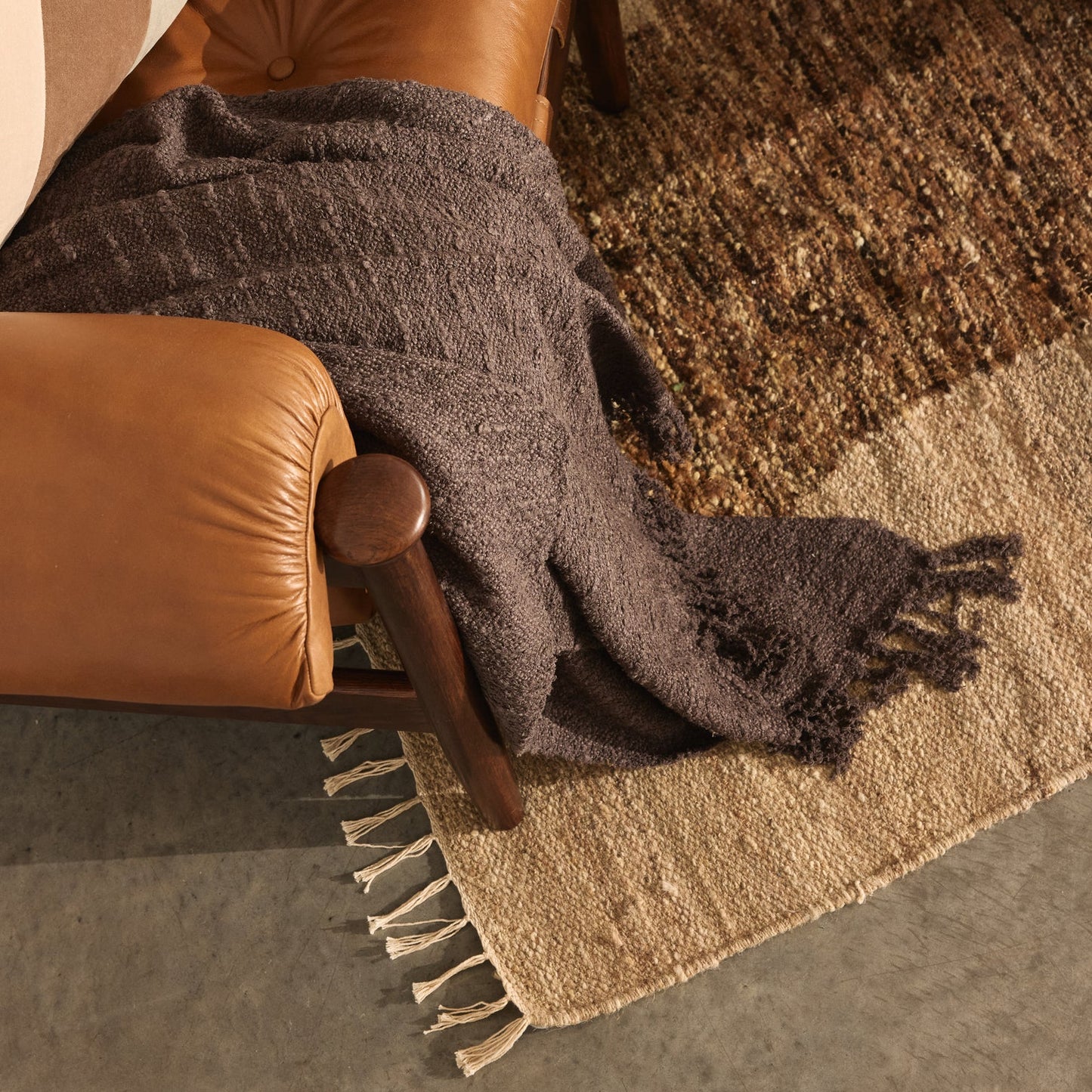 Indigo Love Theodore Throw Chocolate Torte