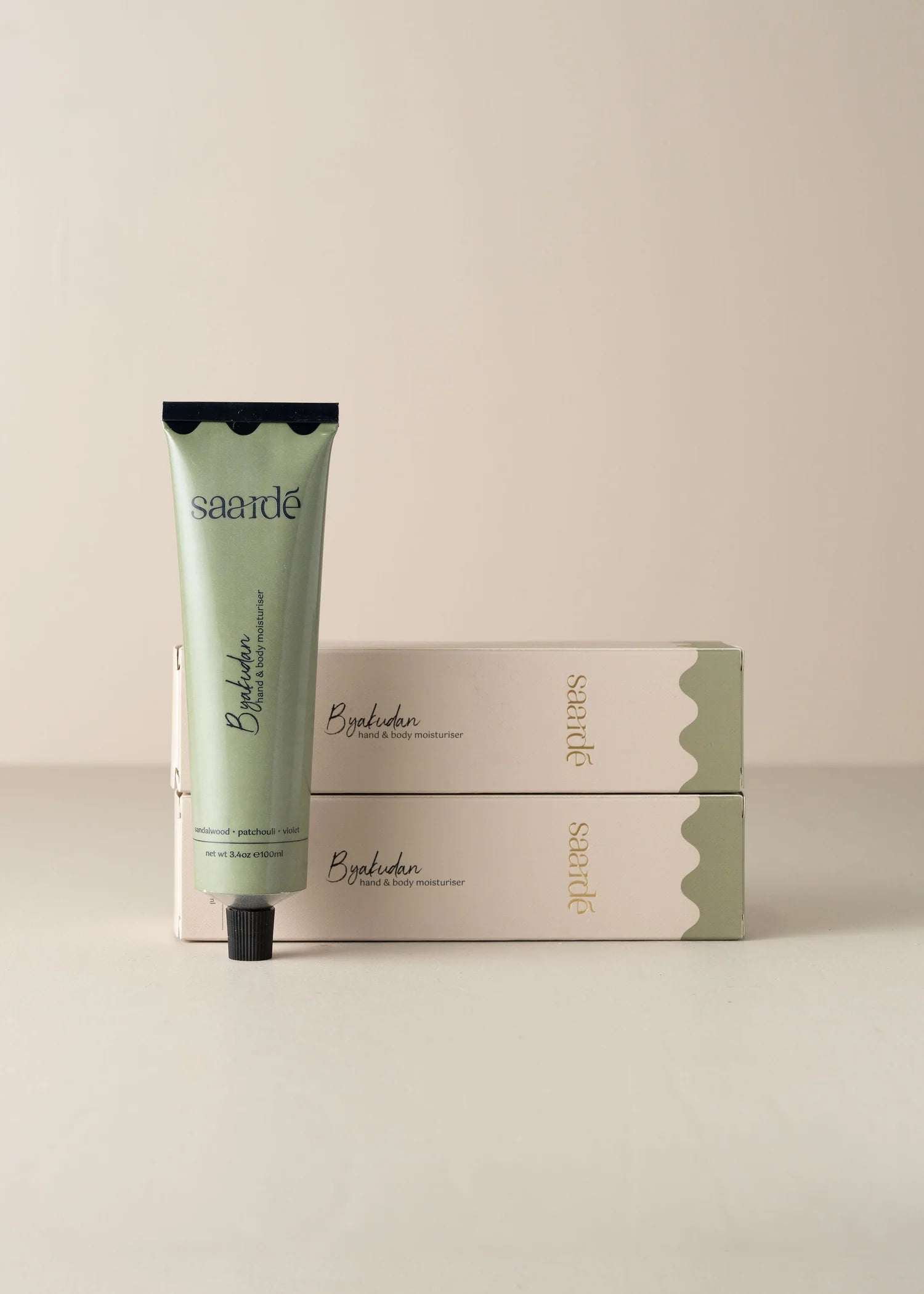 Saarde Hand and Body Moisturiser Byakudan 100ml