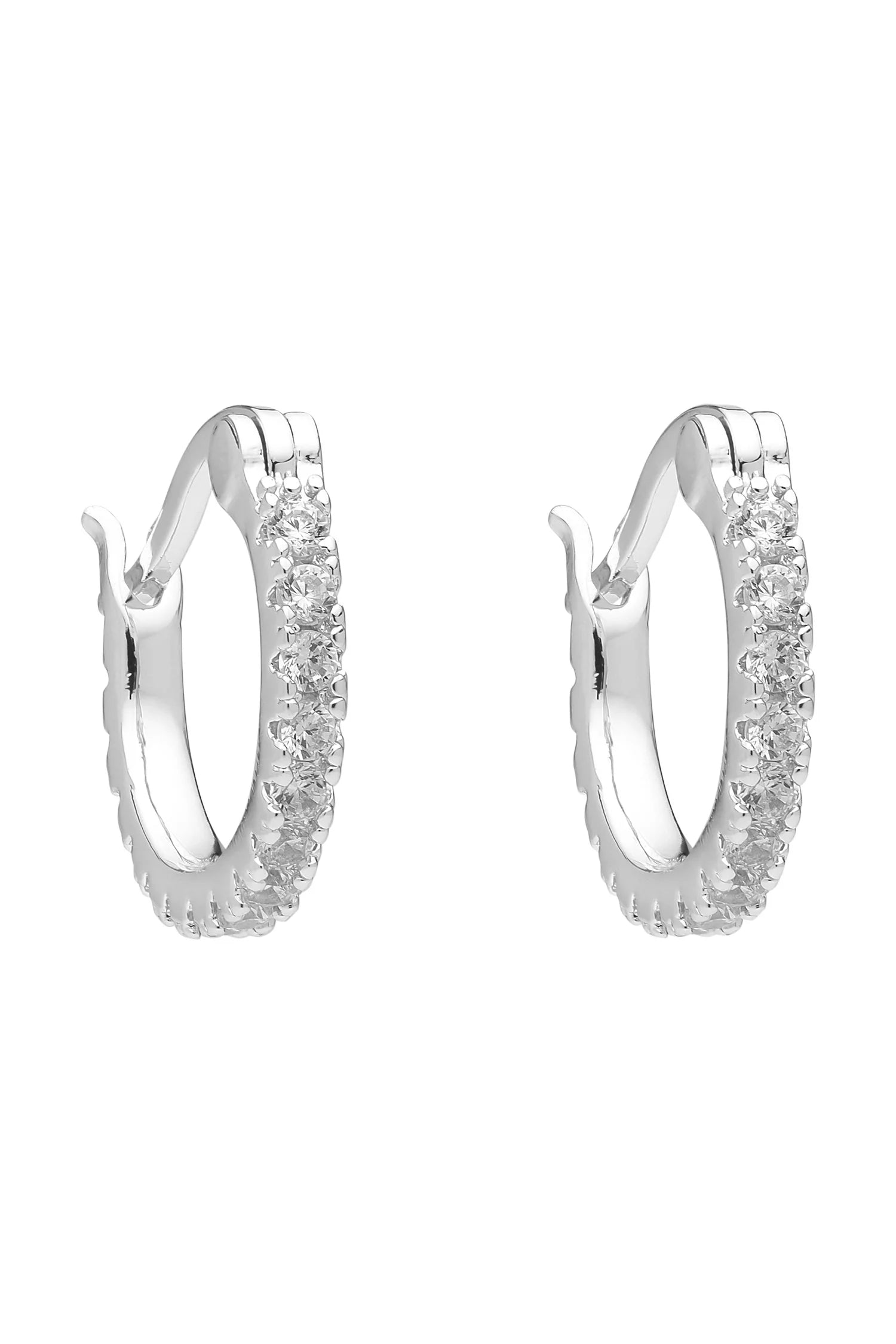 Liberte Piccola Dolce Silver Huggie