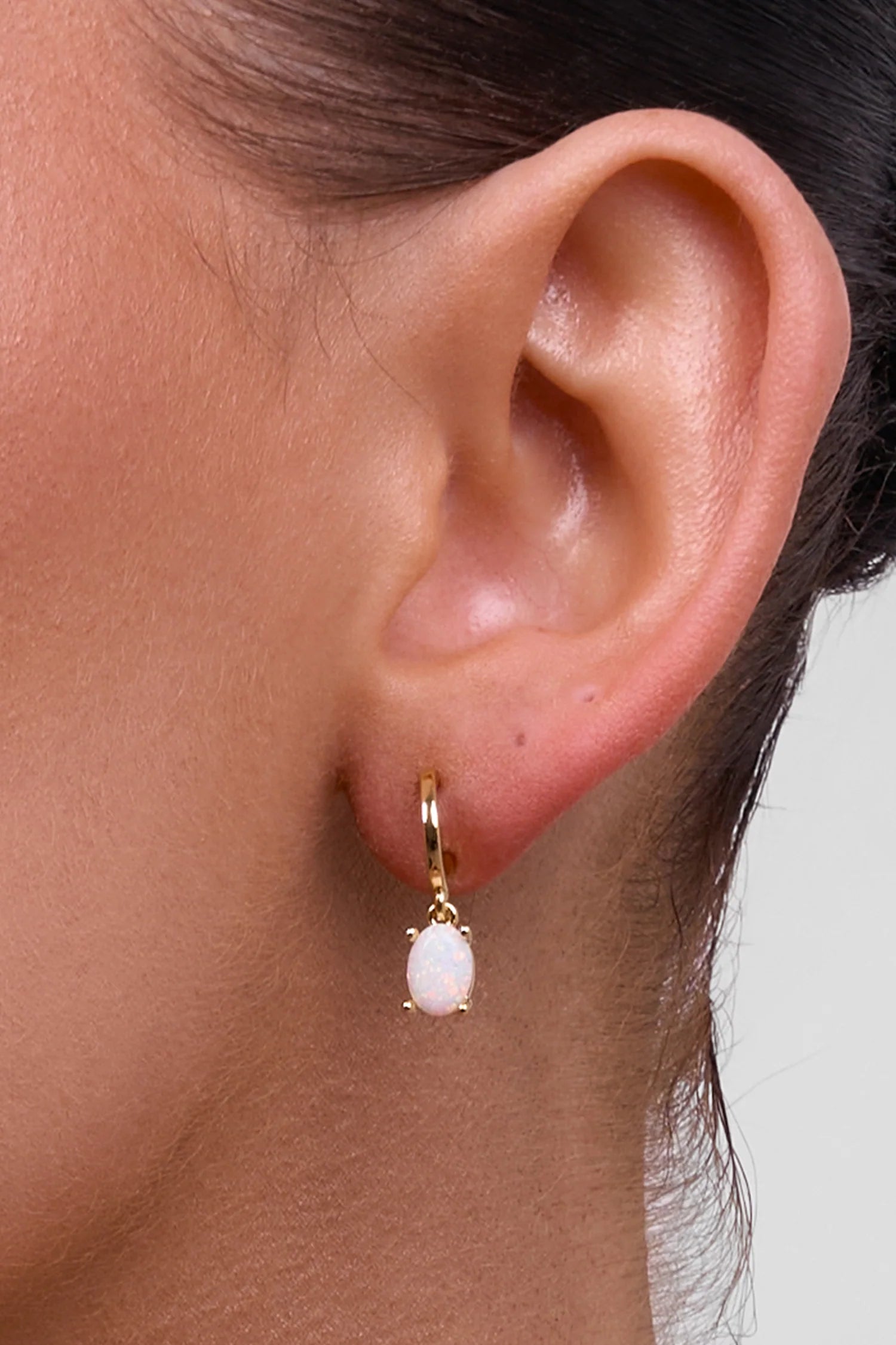 Liberte emery gold opal drop