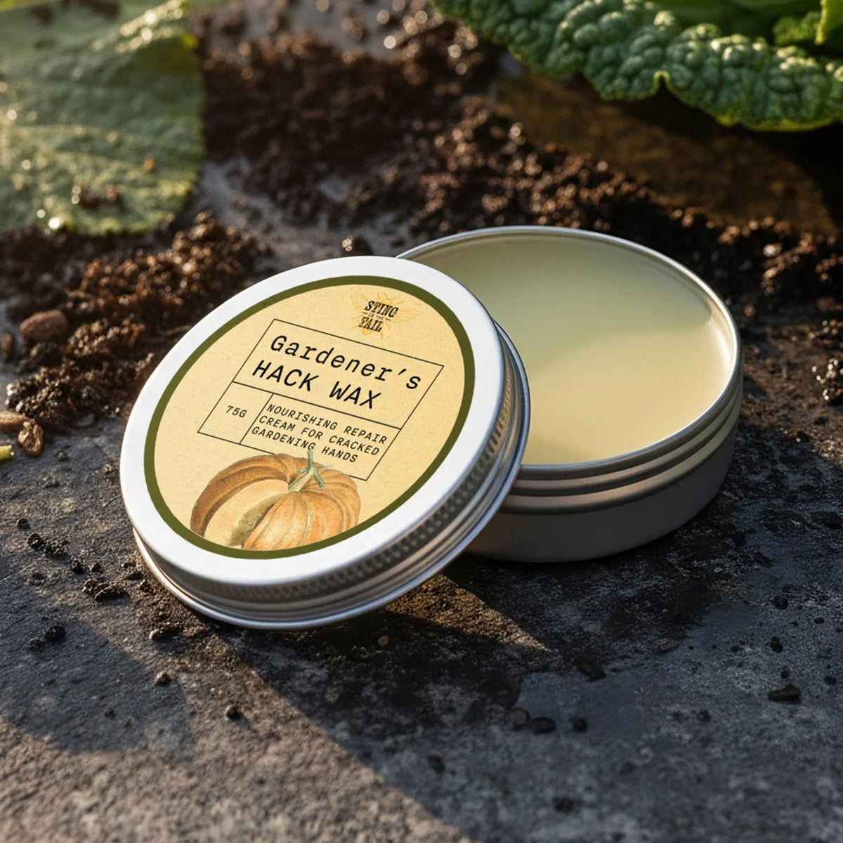 Gardener’s Hack Wax 75g | Protective Hand Balm for Gardeners