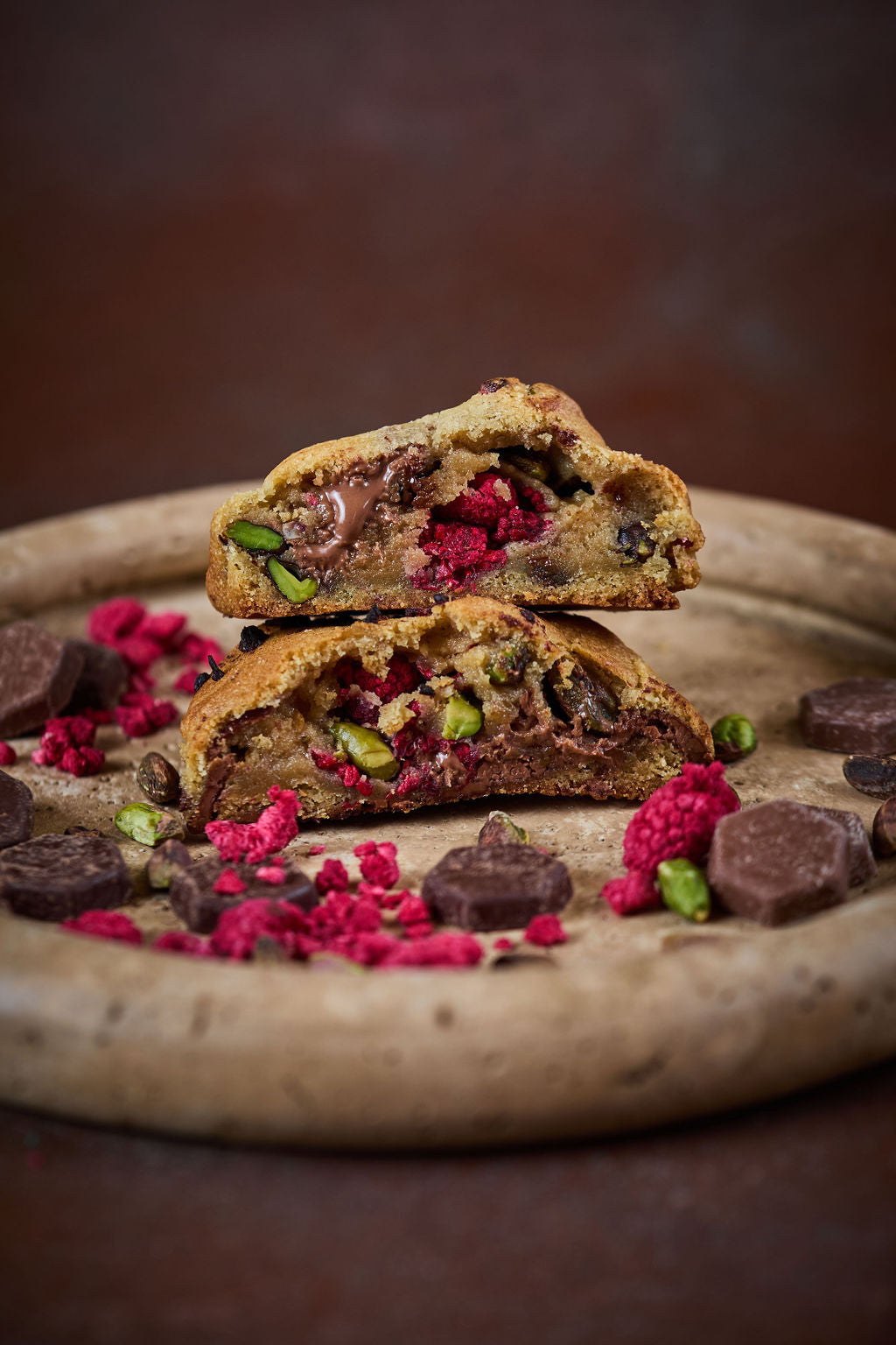 Pistachio Raspberry Delight Cookie