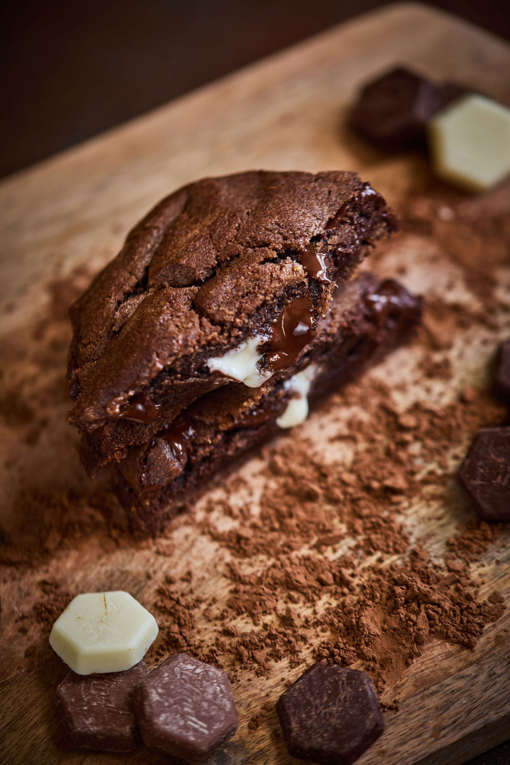 Chocolate Trio Cookie