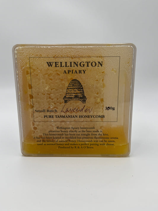 Wellington Apiary Lavender Pure Honeycomb-350g
