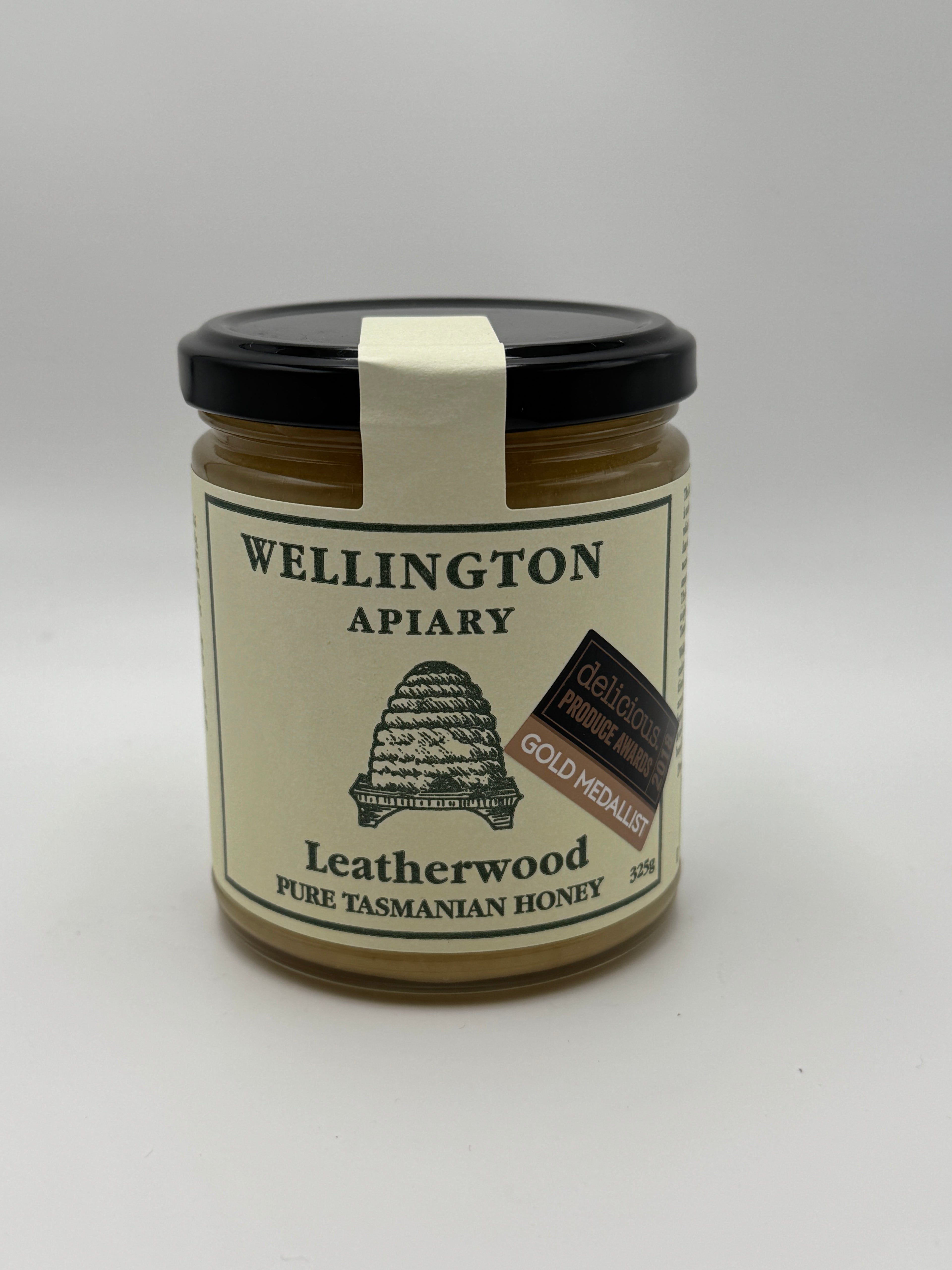 Wellington Apiary Leatherwood Pure Tasmanian Honey-325g