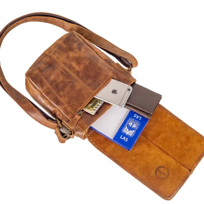 Indepal Leather Wanderer Bag