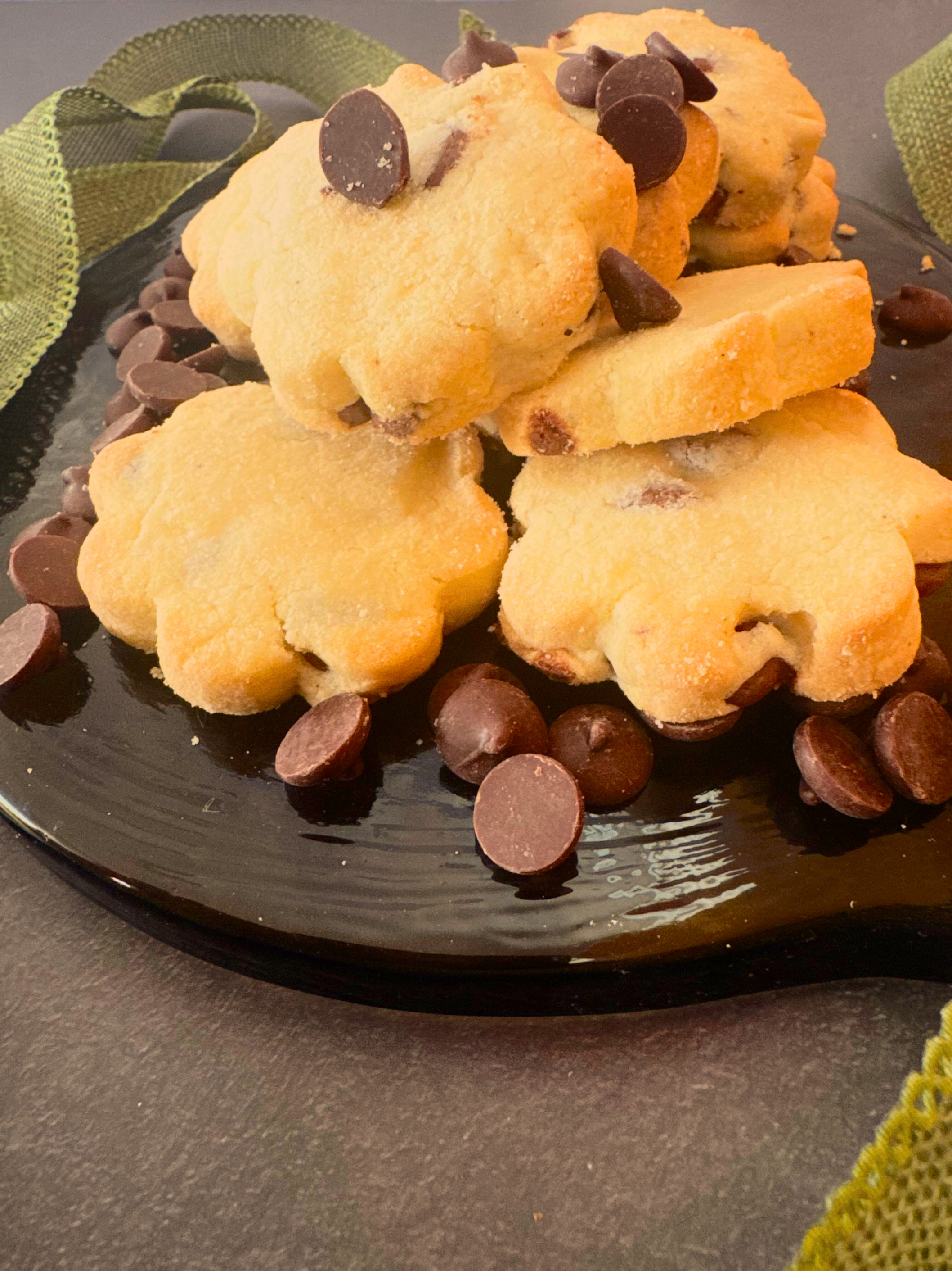 Chocolate Chip Shortbread