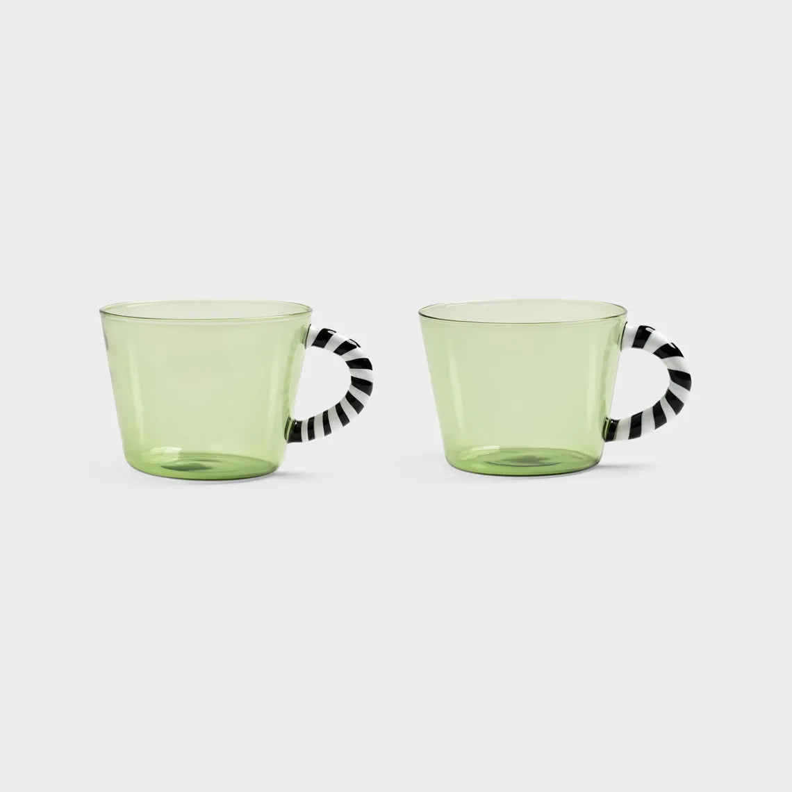 &K Amsterdam Glass Duet Green Set
