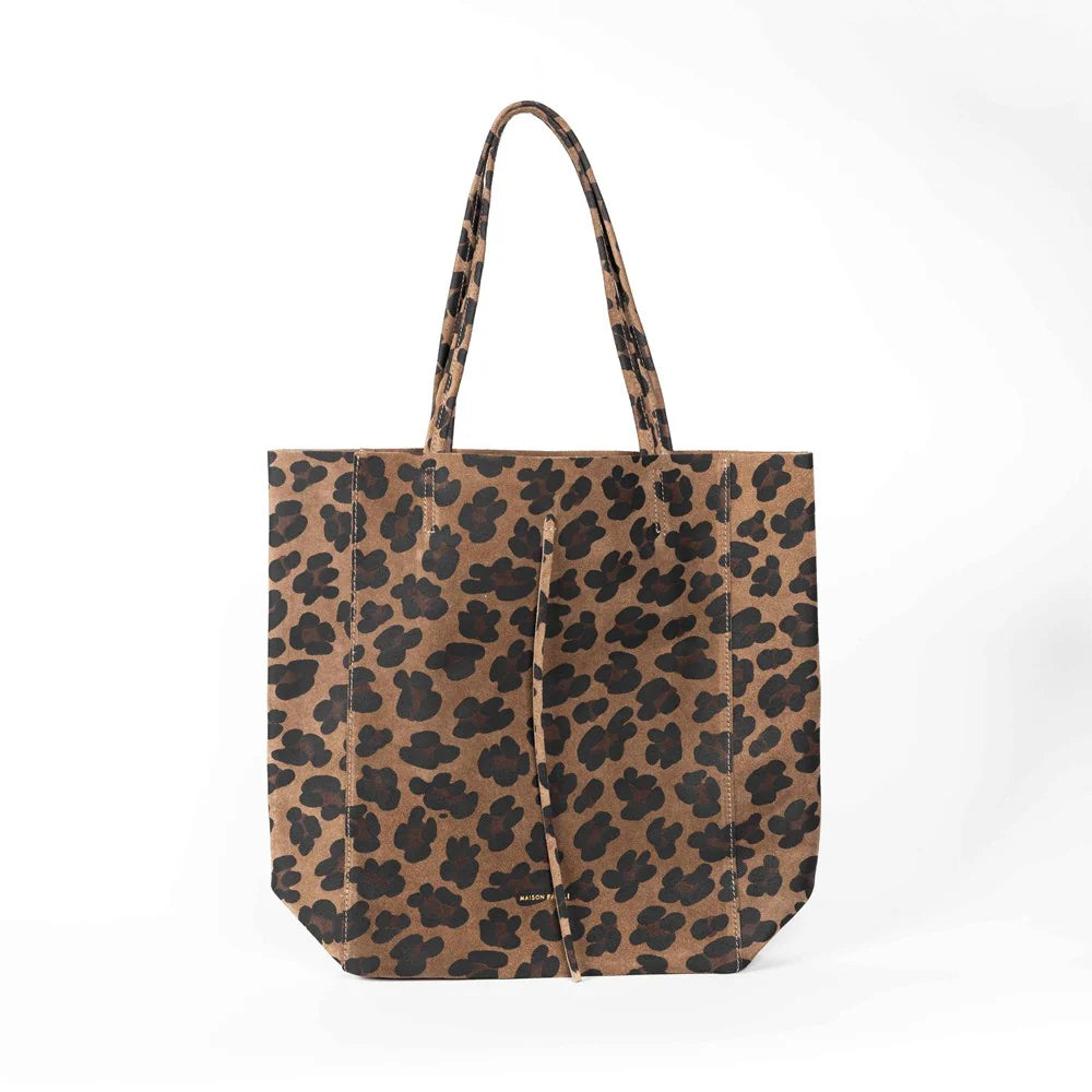 MAISON FANLI - Large Tote LEOPARD