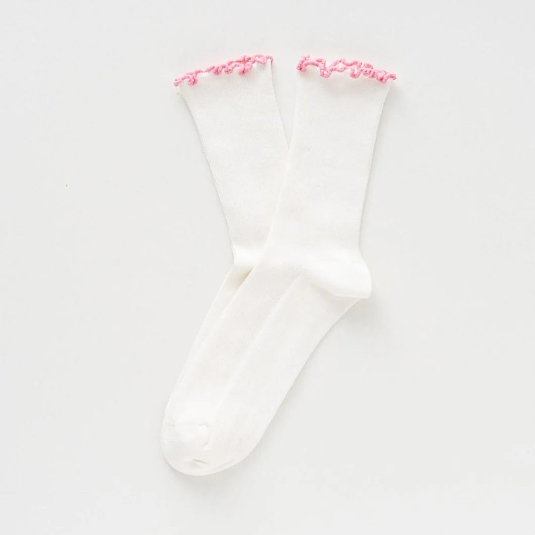 KLUE Organic Cotton Socks with Ruffles
