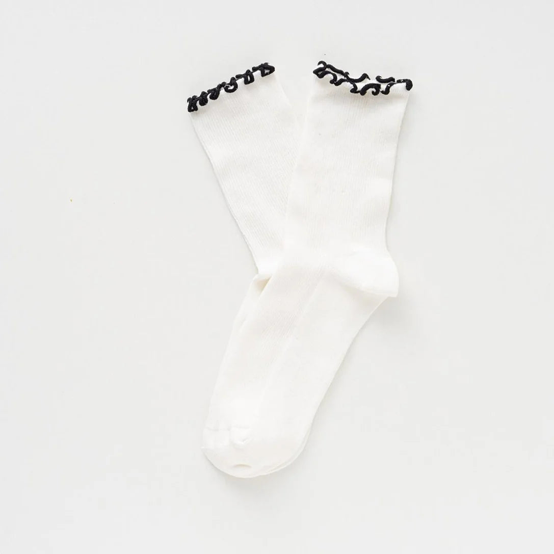 KLUE Organic Cotton Socks with Ruffles