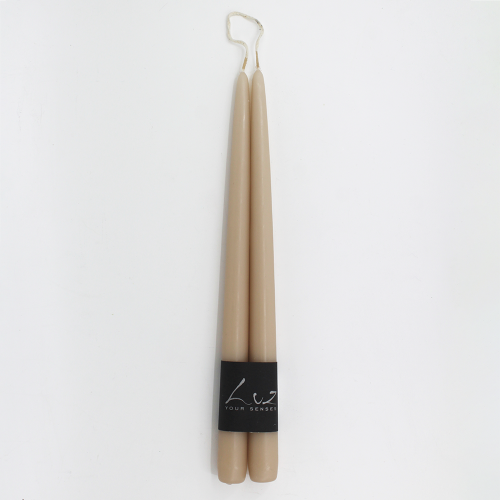 Francalia Luz Taper Pair Moonstone