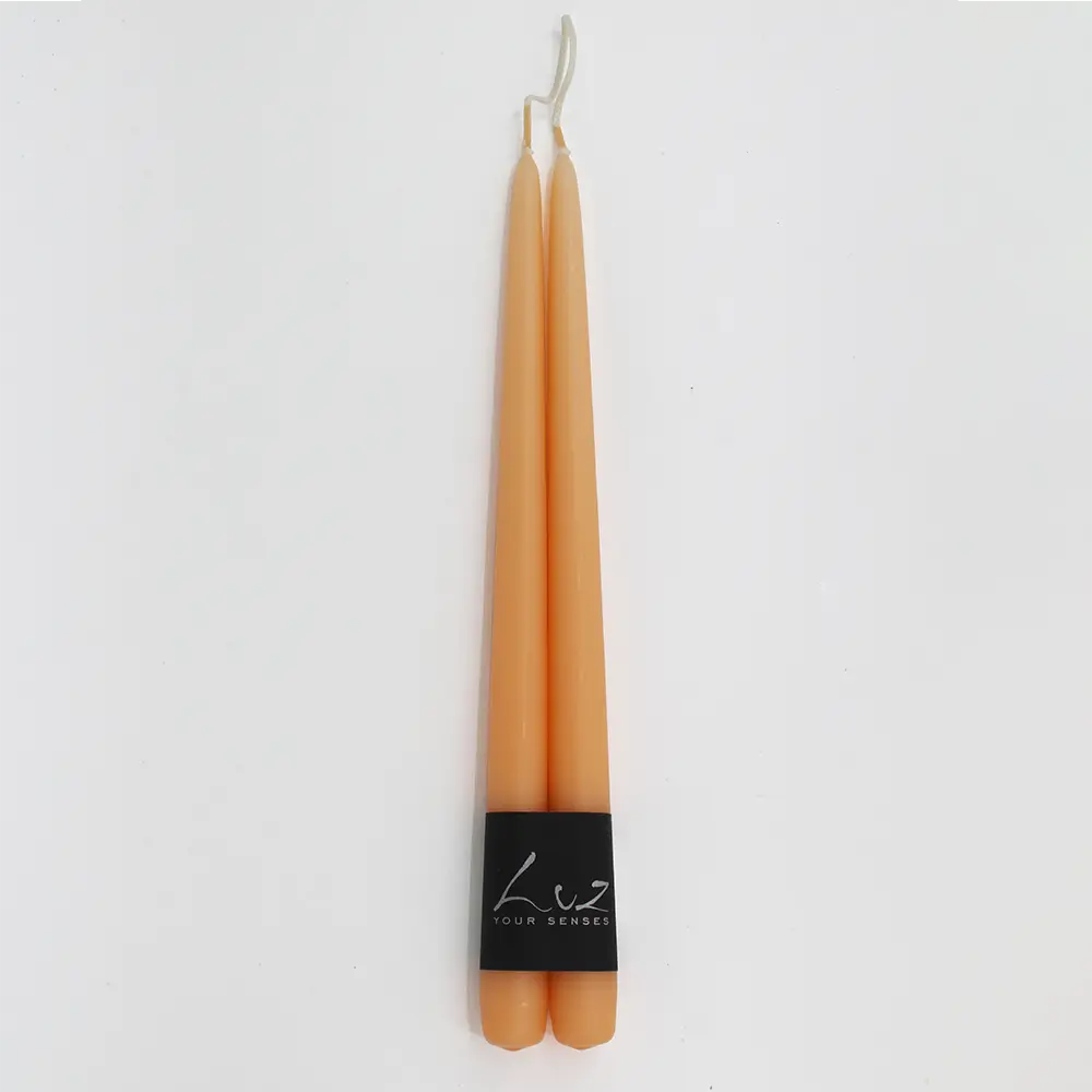 Francalia Luz peach candle