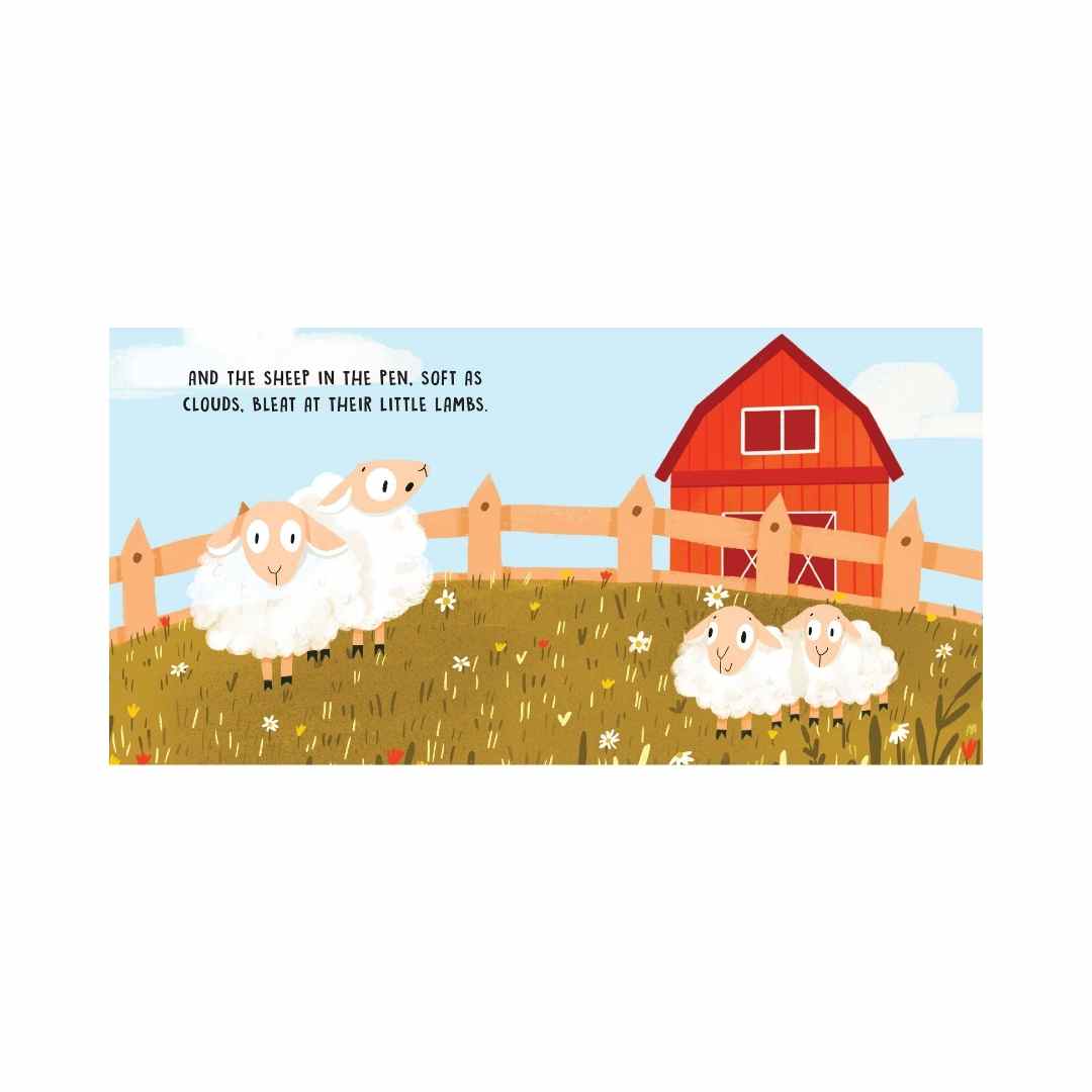 Sassi Board Book Sweet Sounds Stories - The Farm