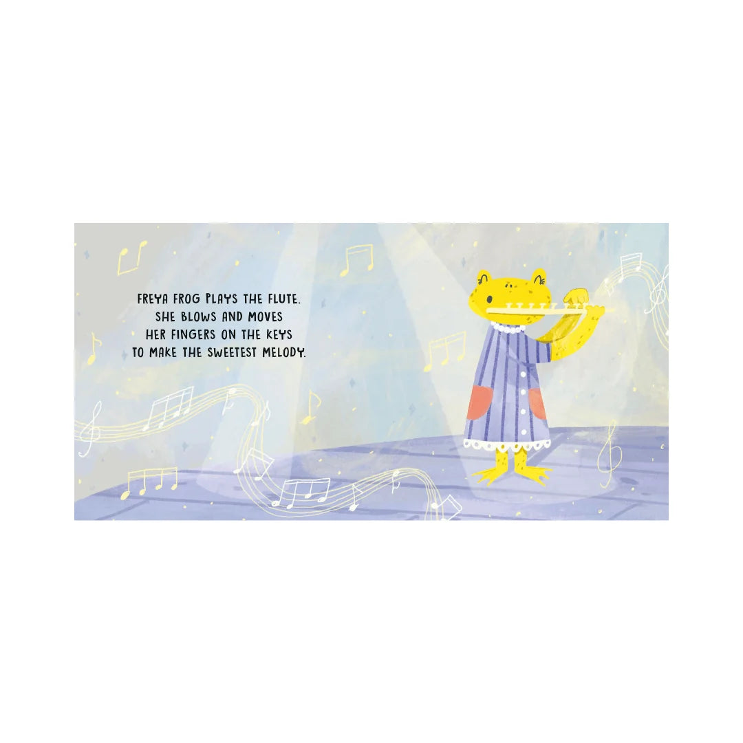 Sassi Board Book Sweet Sounds Stories - Musical Instruments