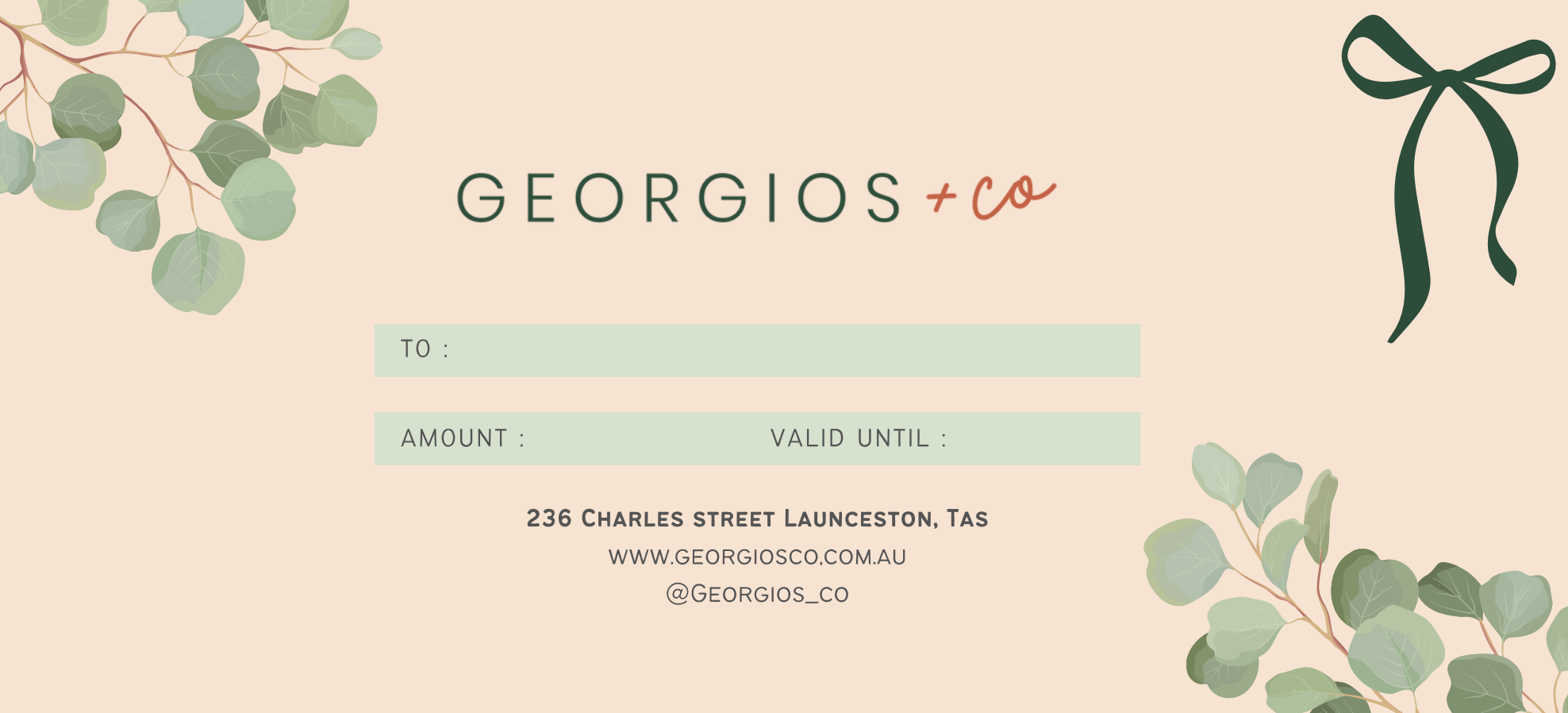Georgios + Co Gift Card