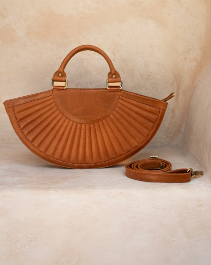 Soleil Grande Bag by Hobo & Hatch- Tan Brown
