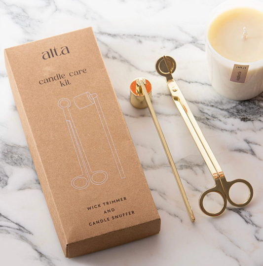 Alta Candle Care Kit Gold